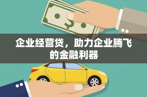 扎赉诺尔企业经营贷，助力企业腾飞的金融利器