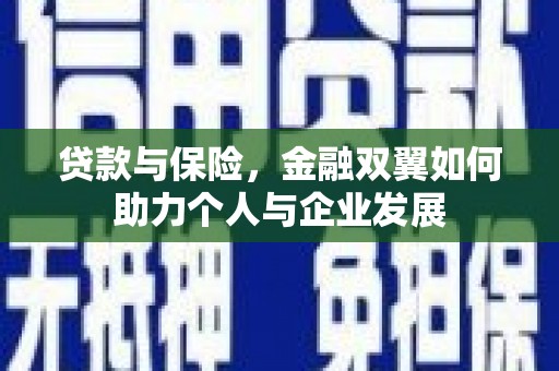 扎赉诺尔贷款与保险，金融双翼如何助力个人与企业发展