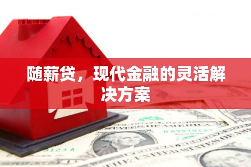 扎赉诺尔随薪贷，现代金融的灵活解决方案