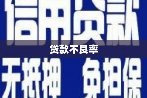 扎赉诺尔贷款不良率