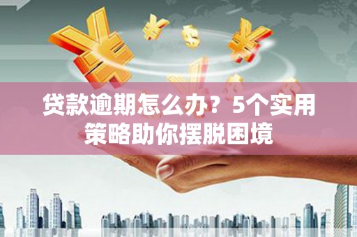扎赉诺尔贷款逾期怎么办？5个实用策略助你摆脱困境