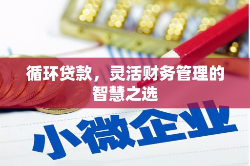 扎赉诺尔循环贷款，灵活财务管理的智慧之选