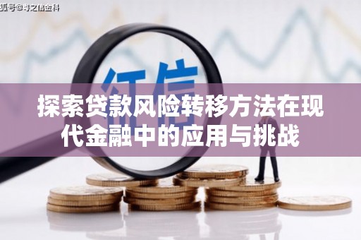 扎赉诺尔探索贷款风险转移方法在现代金融中的应用与挑战