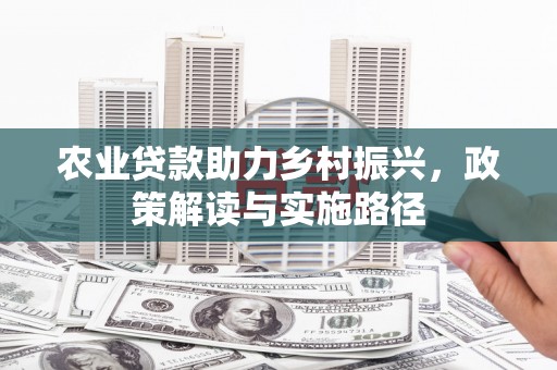 扎赉诺尔农业贷款助力乡村振兴，政策解读与实施路径