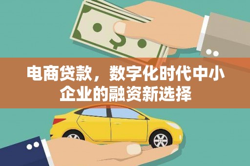 扎赉诺尔电商贷款，数字化时代中小企业的融资新选择
