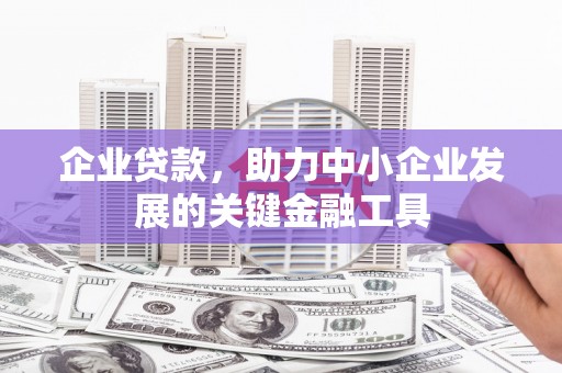 扎赉诺尔企业贷款，助力中小企业发展的关键金融工具