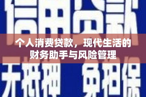 扎赉诺尔个人消费贷款，现代生活的财务助手与风险管理