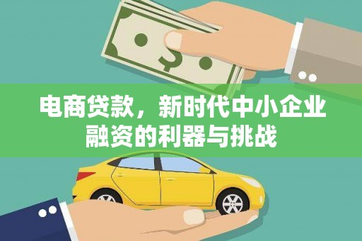 扎赉诺尔电商贷款，新时代中小企业融资的利器与挑战