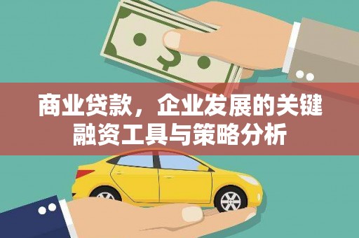 扎赉诺尔商业贷款，企业发展的关键融资工具与策略分析