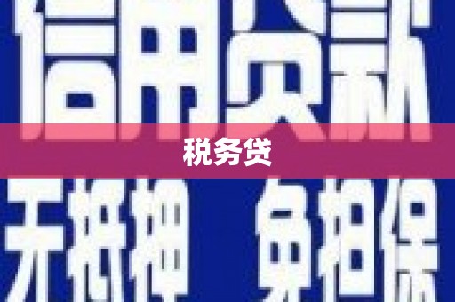 扎赉诺尔税务贷