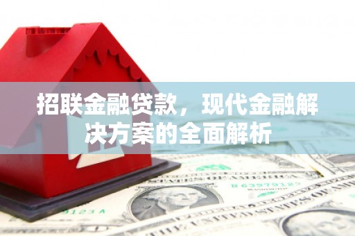 扎赉诺尔招联金融贷款，现代金融解决方案的全面解析