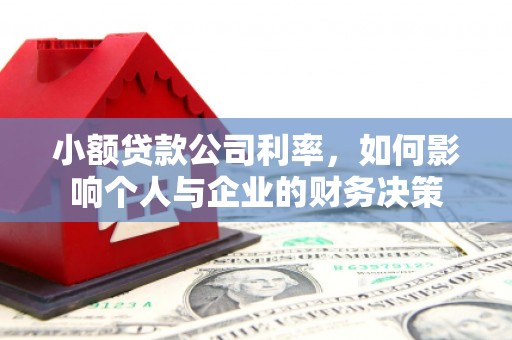 扎赉诺尔小额贷款公司利率，如何影响个人与企业的财务决策