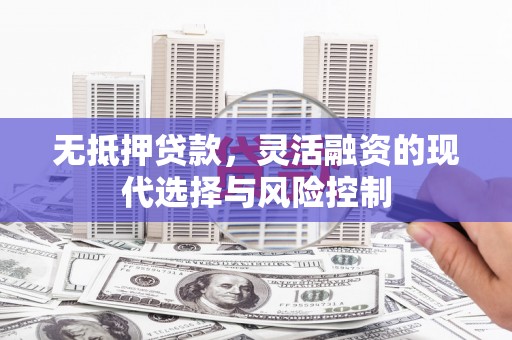 扎赉诺尔无抵押贷款，灵活融资的现代选择与风险控制