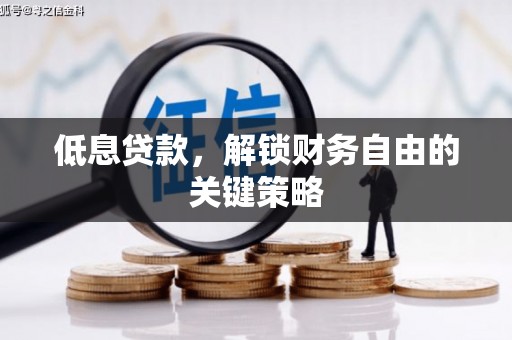 扎赉诺尔低息贷款，解锁财务自由的关键策略